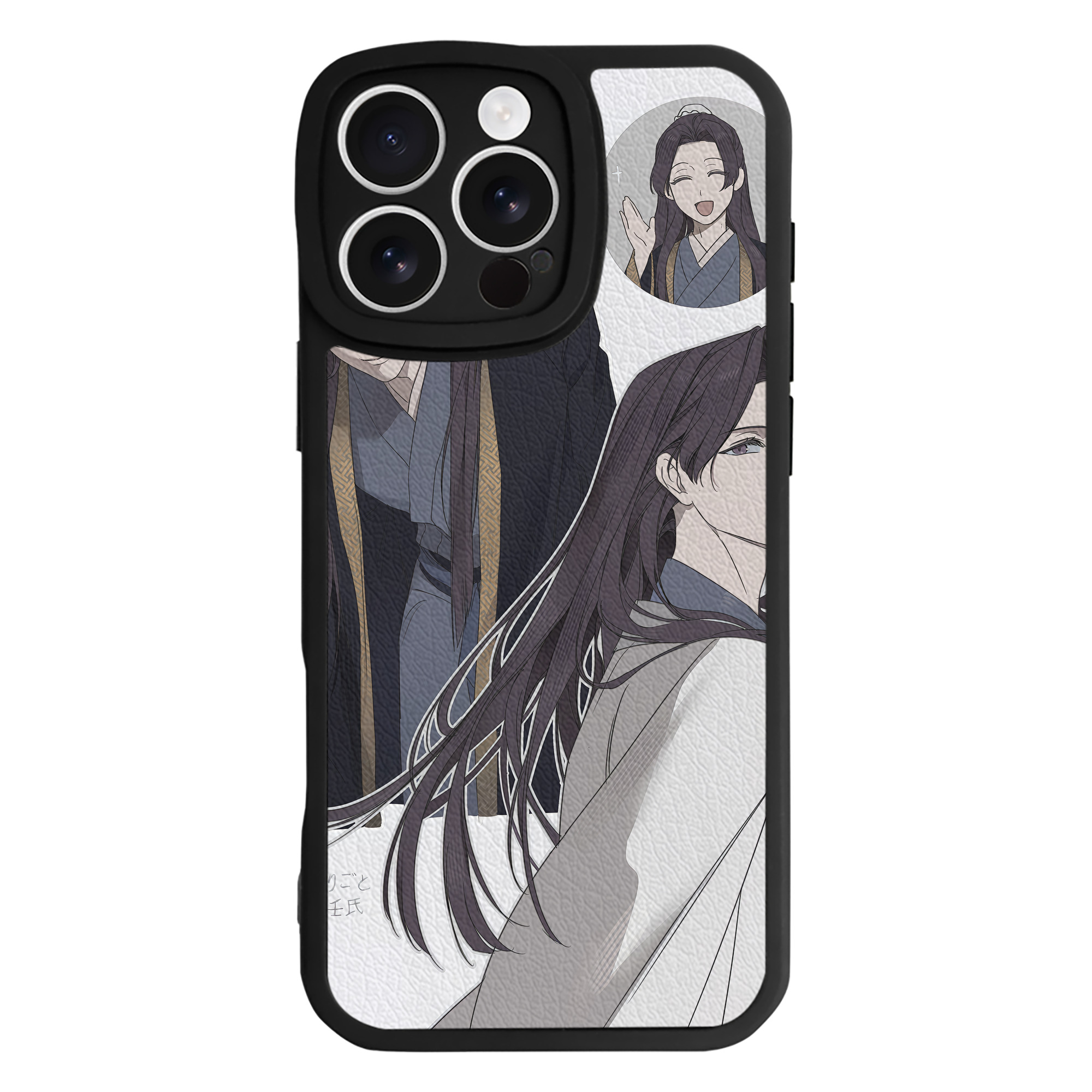 （画像用） 薬屋のひとりごと The Apothecary Diaries 【iPhone 16シリーズ対応】シリコンスマホケース（レザー調） 材質：シリコン